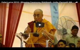 Dalai Lama in India - Blessing Ceremony, Rishikesh - India, Parmath Niketan Ashram